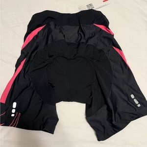 Women’s padded bike shorts size 2XL